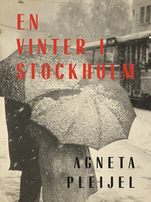 cover image of En vinter i Stockholm